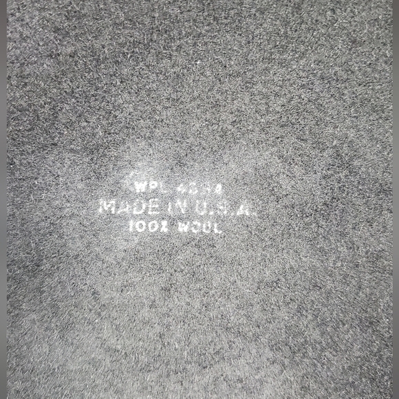 WPL (5923) Elegant black vintage 70's y2k Woman’s Hat 100%Wool Made in USA - Picture 9 of 12